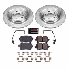 Power Stop KOE8486 Rear Autospecialty 1-Click OE Replacement Pad And Rotor Kit for 2011-2018 Audi A8 Quattro product image