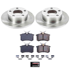 Power Stop KOE849 Autospecialty - 1-Click Daily Driver Brake Kits (Rear) for 1998-2001 Audi A6 Quattro product image