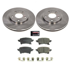Power Stop KOE8490 Rear Autospecialty 1-Click OE Replacement Pad And Rotor Kit for 2020-2024 Jeep Gladiator product image