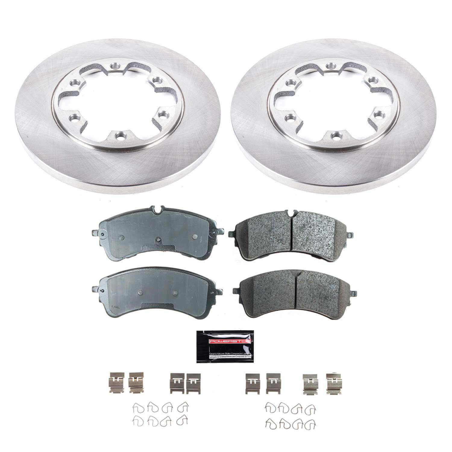 Power Stop KOE8539 Rear Autospecialty 1-Click OE Replacement Pad And Rotor Kit for 2020-2024 Ford TRANSIT-350 HD product image