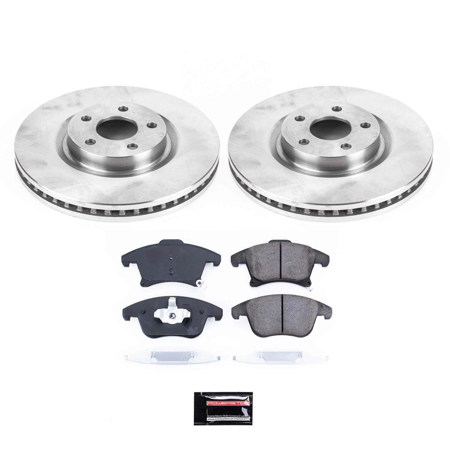 Power Stop KOE8540 Front Autospecialty 1-Click OE Replacement Pad And Rotor Kit for 2019-2020 Ford Police Responder Hybrid product image