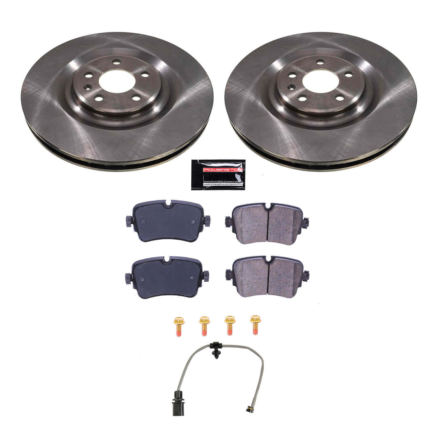 Power Stop KOE8571 Rear Autospecialty 1-Click OE Replacement Pad And Rotor Kit for 2019-2020 Audi E-Tron Quattro product image