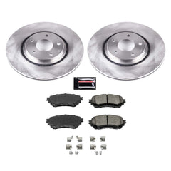 Power Stop KOE8617 Front Autospecialty 1-Click OE Replacement Pad And Rotor Kit for 2019-2020 Mazda 6 product image