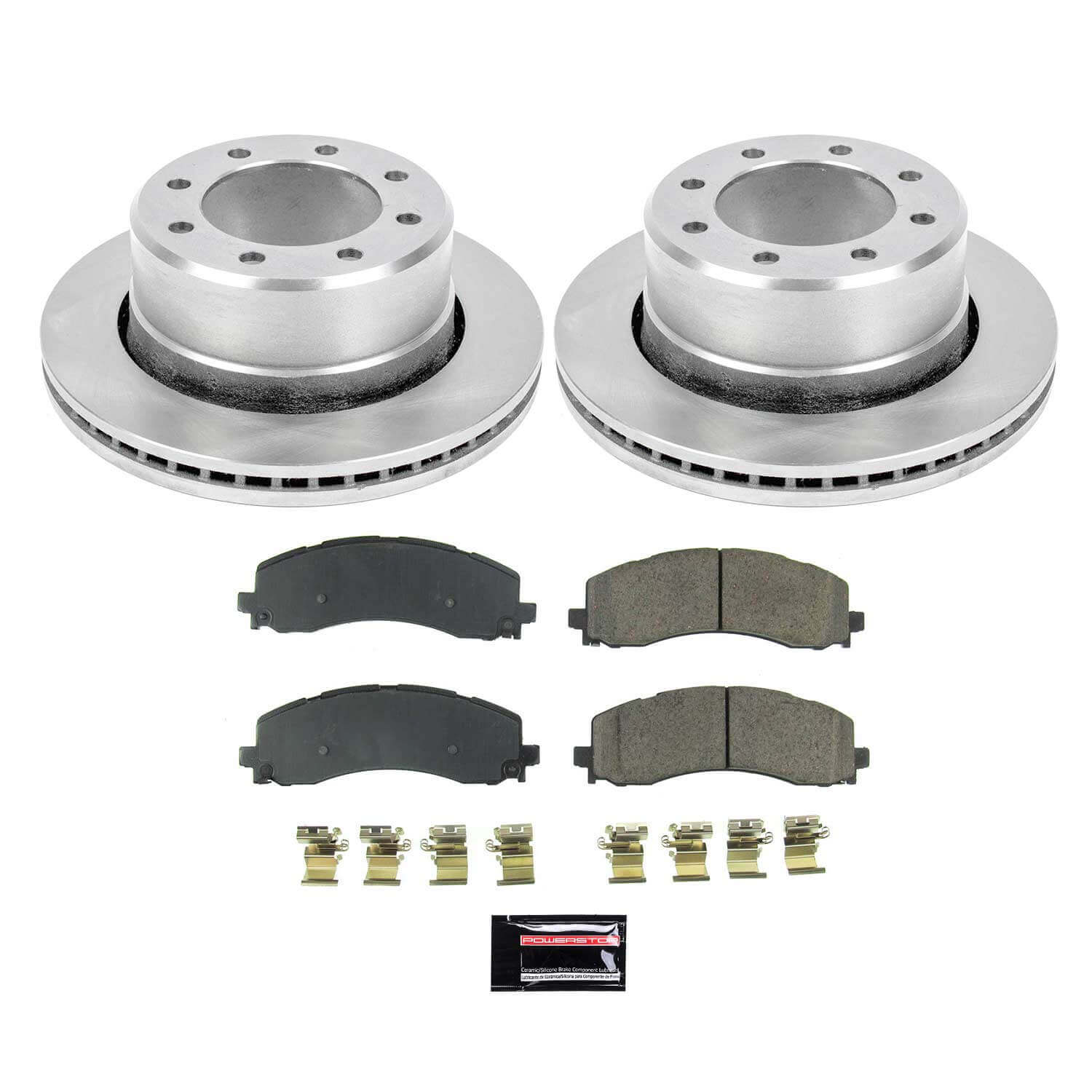 Power Stop KOE8641 Rear Autospecialty 1-Click OE Replacement Pad And Rotor Kit for 2019 Dodge Ram 2500 product image