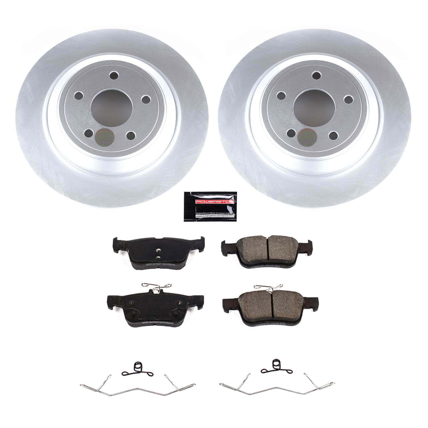 Power Stop KOE8642 Rear Autospecialty 1-Click OE Replacement Pad And Rotor Kit for 2021-2024 Ford Bronco Sport product image