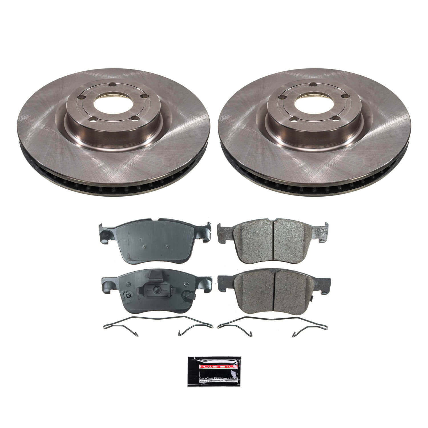 Power Stop KOE8643 Front Autospecialty 1-Click OE Replacement Pad And Rotor Kit for 2021-2024 Ford Bronco Sport product image