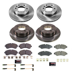 Power Stop KOE8661 Front And Rear Autospecialty 1-Click OE Replacement Pad And Rotor Kit for 2019-2020 Freightliner Sprinter 1500 product image