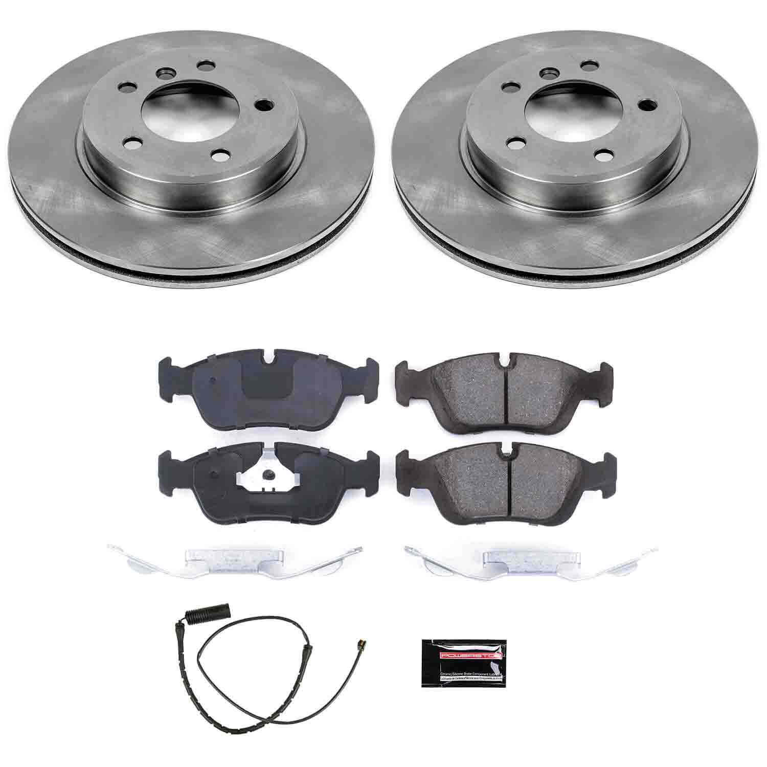 Power Stop KOE867 Autospecialty - 1-Click Daily Driver Brake Kits (Front) for 2001-2002 BMW Z3 product image