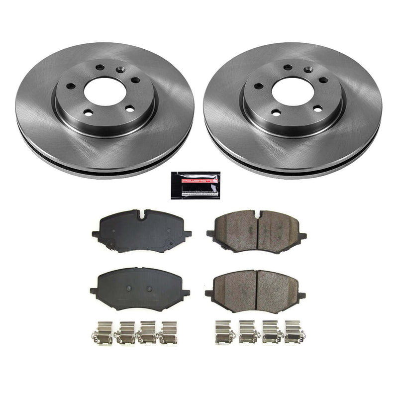Power Stop KOE8671 Front Autospecialty 1-Click OE Replacement Pad And Rotor Kit for 2020-2023 Buick Encore GX product image