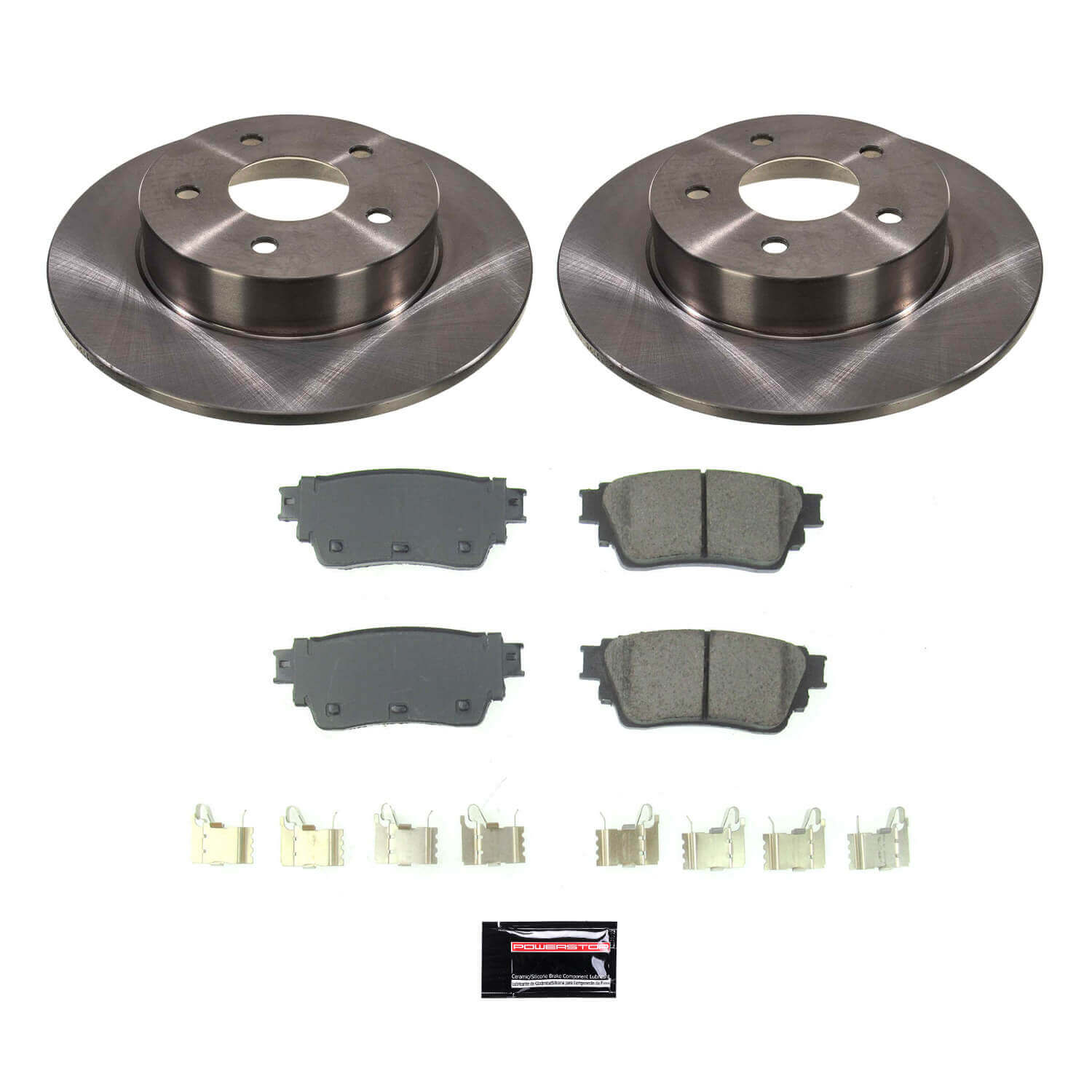 Power Stop KOE8675 Rear Autospecialty 1-Click OE Replacement Pad And Rotor Kit for 2019-2023 Nissan Altima product image