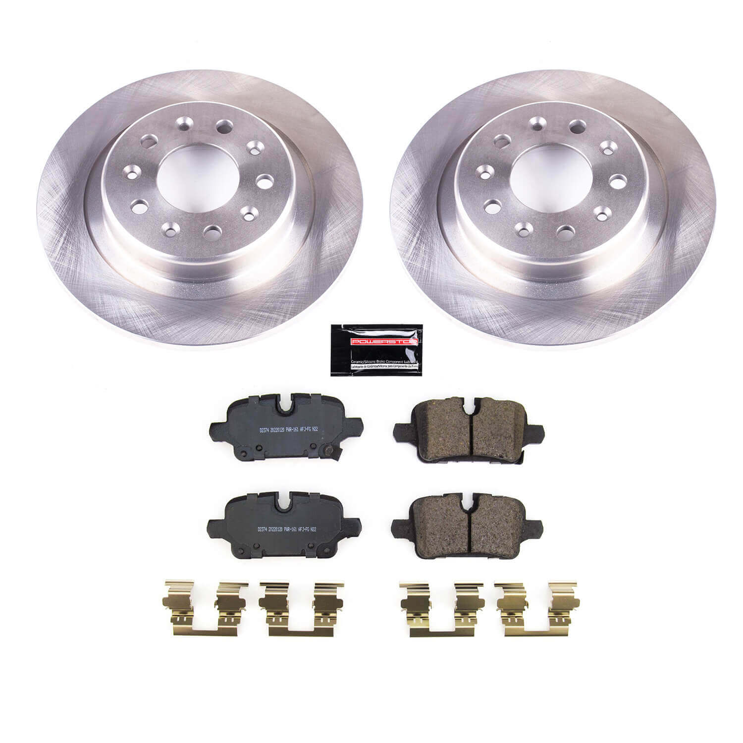 Power Stop KOE8676 Rear Autospecialty 1-Click OE Replacement Pad And Rotor Kit for 2022-2024 Chevrolet Equinox product image