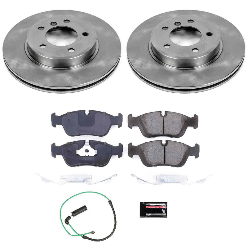 Power Stop KOE868 Autospecialty - 1-Click Daily Driver Brake Kits (Front) for 2001-2005 BMW 325XI product image