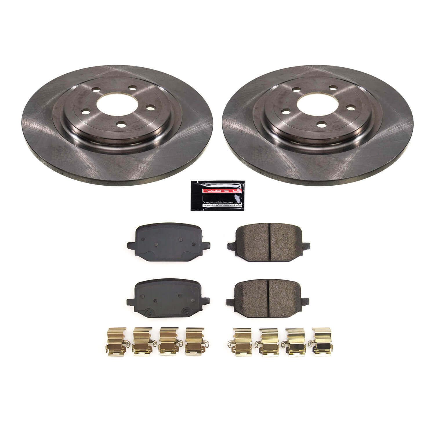 Power Stop KOE8681 Rear Autospecialty 1-Click OE Replacement Pad And Rotor Kit for 2020 Ford Explorer Base, Limited, Platinum, ST, XLT product image