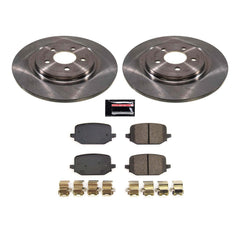 Power Stop KOE8681 Rear Autospecialty 1-Click OE Replacement Pad And Rotor Kit for 2020 Ford Explorer Base, Limited, Platinum, ST, XLT product image