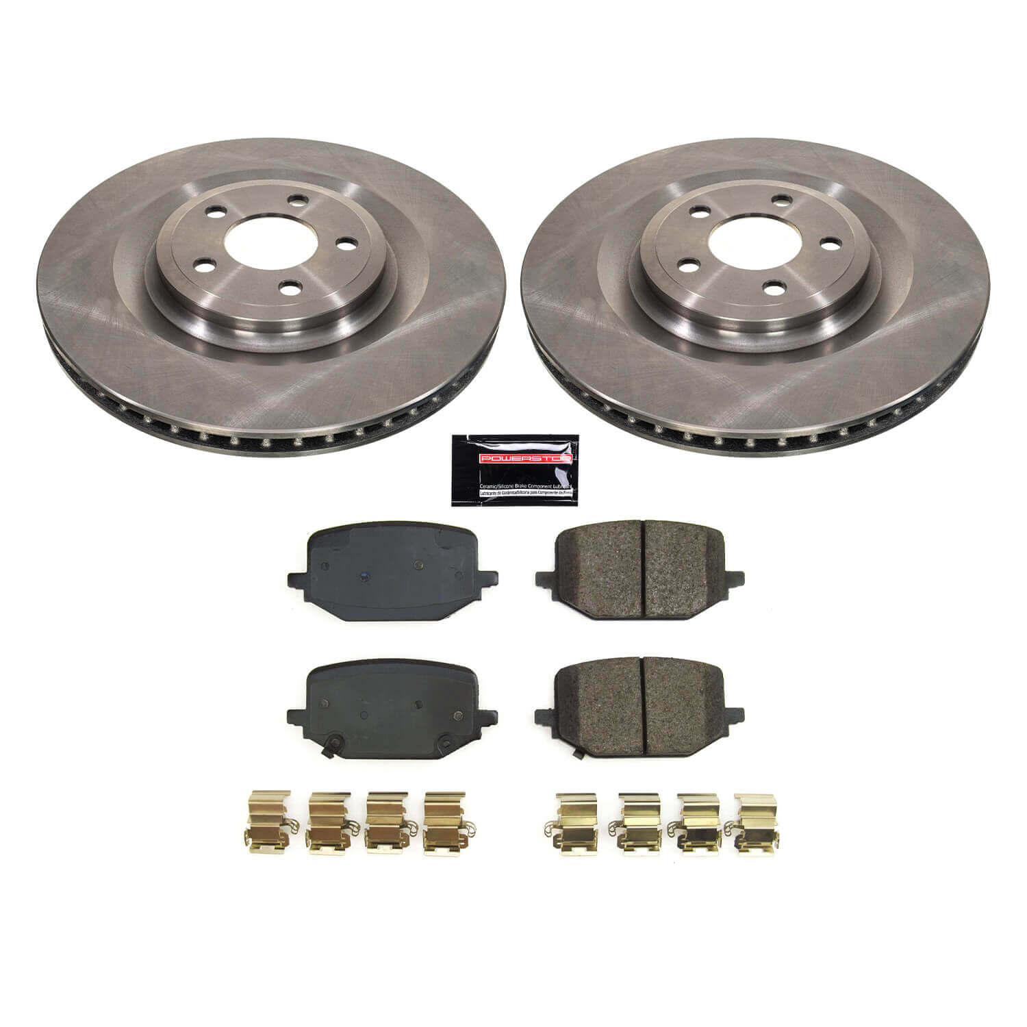 Power Stop KOE8682 Rear Autospecialty 1-Click OE Replacement Pad And Rotor Kit for 2020 Ford Explorer Limited Hybrid, ST product image