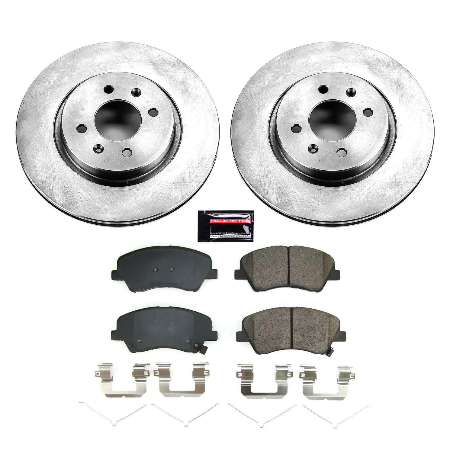 Power Stop KOE8699 Front Autospecialty 1-Click OE Replacement Pad And Rotor Kit for 2018-2022 Hyundai Accent product image