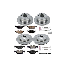 Power Stop KOE870 Autospecialty - 1-Click Daily Driver Brake Kits (Front And Rear) for 2001-2002 BMW Z3 product image