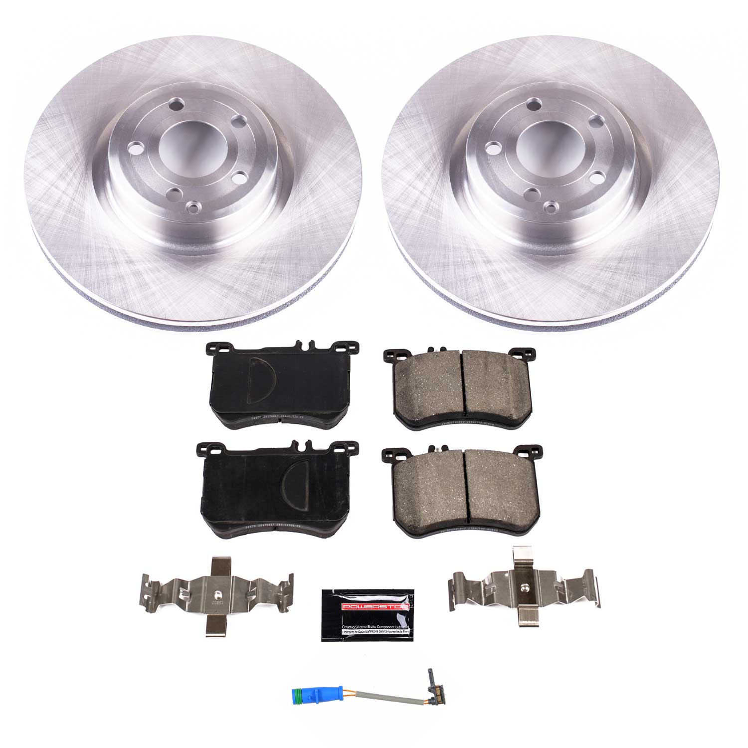Power Stop KOE8704 Front Autospecialty 1-Click OE Replacement Pad And Rotor Kit for 2015-2016 Mercedes-Benz SL400 product image