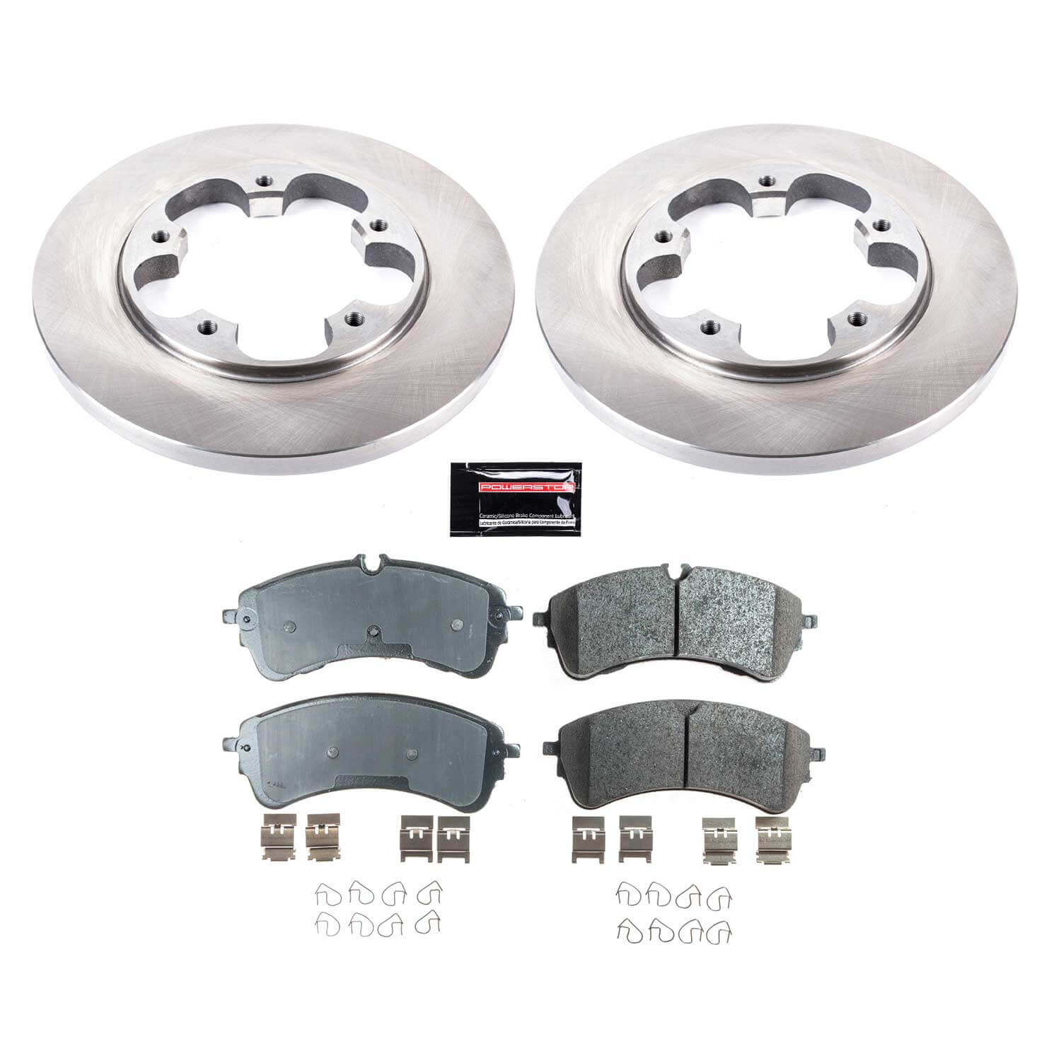 Power Stop KOE8714 Rear Autospecialty 1-Click OE Replacement Pad And Rotor Kit for 2020 Ford TRANSIT-150 product image