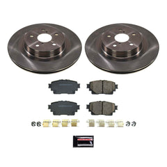 Power Stop KOE8716 Rear Autospecialty 1-Click OE Replacement Pad And Rotor Kit for 2021-2024 Toyota RAV4 Prime product image