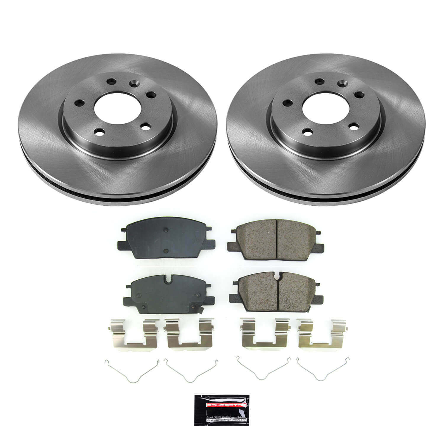 Power Stop KOE8738 Front Autospecialty 1-Click OE Replacement Pad And Rotor Kit for 2022-2024 Chevrolet Equinox product image
