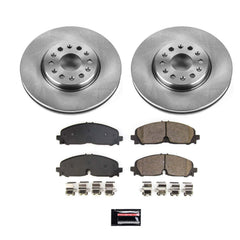 Power Stop KOE8739 Front Autospecialty 1-Click OE Replacement Pad And Rotor Kit for 2021-2023 Buick Enclave product image