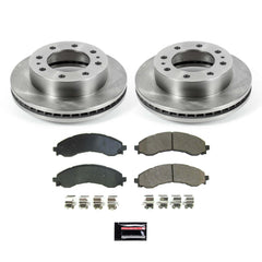 Power Stop KOE8746 Front Autospecialty 1-Click OE Replacement Pad And Rotor Kit for 2021-2023 Chevrolet Express 2500 product image