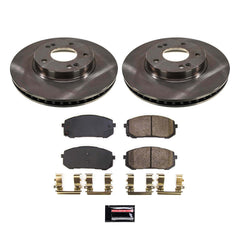 Power Stop KOE8748 Front Autospecialty 1-Click OE Replacement Pad And Rotor Kit for 2021 Hyundai Elantra Limited, Limited Hybrid, SE, SEL, SEL Hybrid product image
