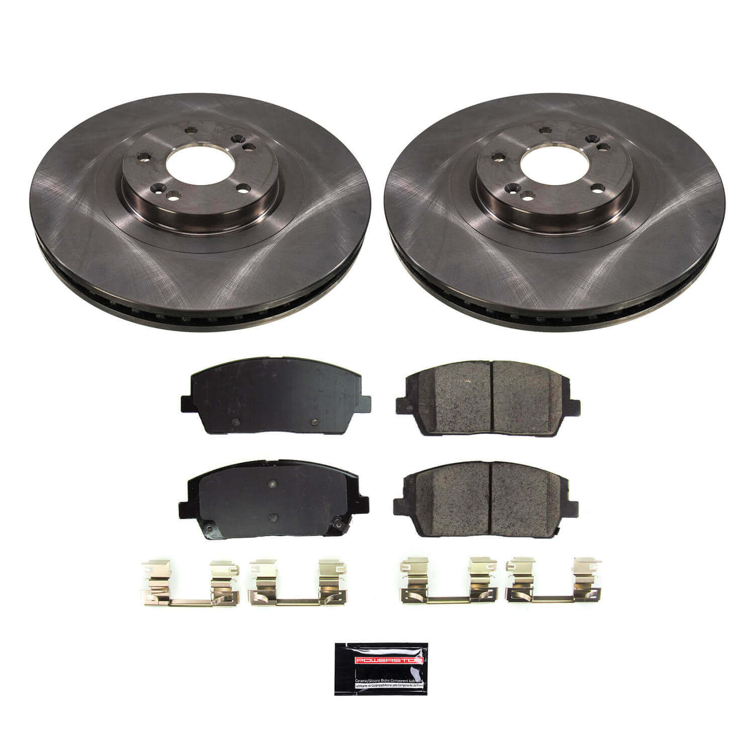 Power Stop KOE8750 Front Autospecialty 1-Click OE Replacement Pad And Rotor Kit for 2020 Hyundai Palisade product image