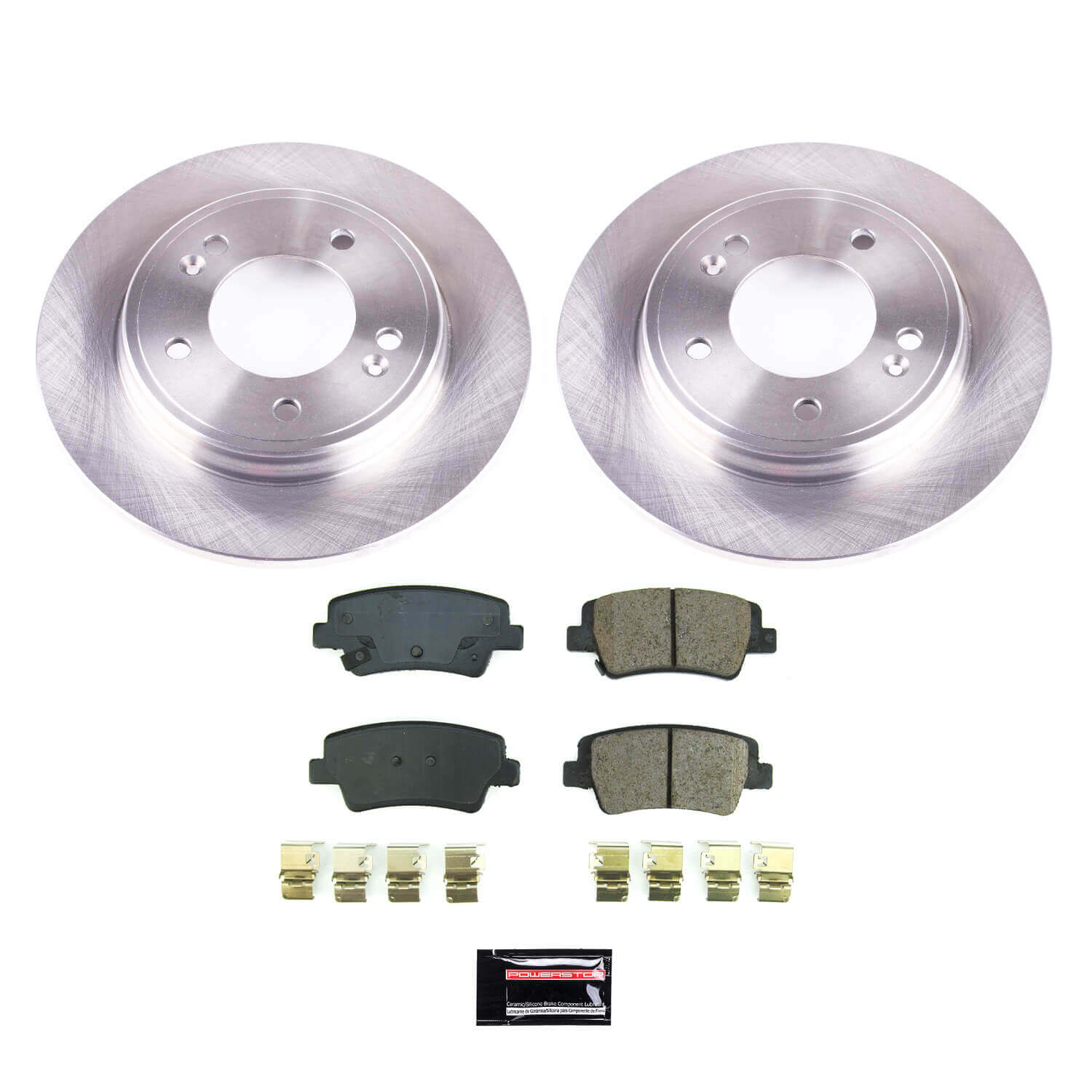 Power Stop KOE8769 Rear Autospecialty 1-Click OE Replacement Pad And Rotor Kit for 2021-2024 Hyundai Elantra N Line, SE, SEL product image