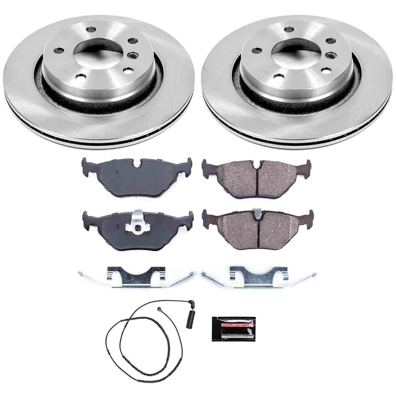 Power Stop KOE877 Autospecialty - 1-Click Daily Driver Brake Kits (Rear) for 1999-2006 BMW 323CI product image