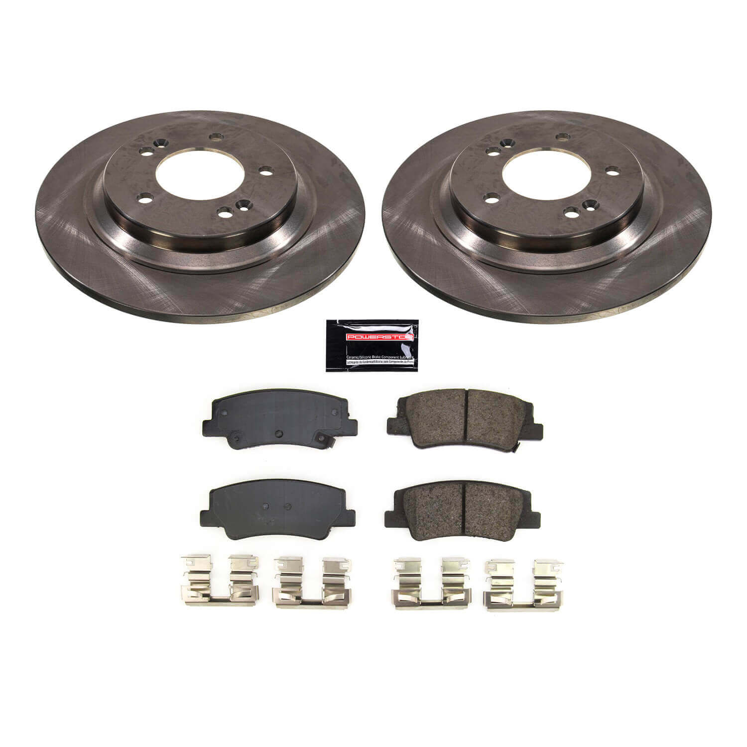 Power Stop KOE8772 Rear Autospecialty 1-Click OE Replacement Pad And Rotor Kit for 2020 Hyundai Sonata product image