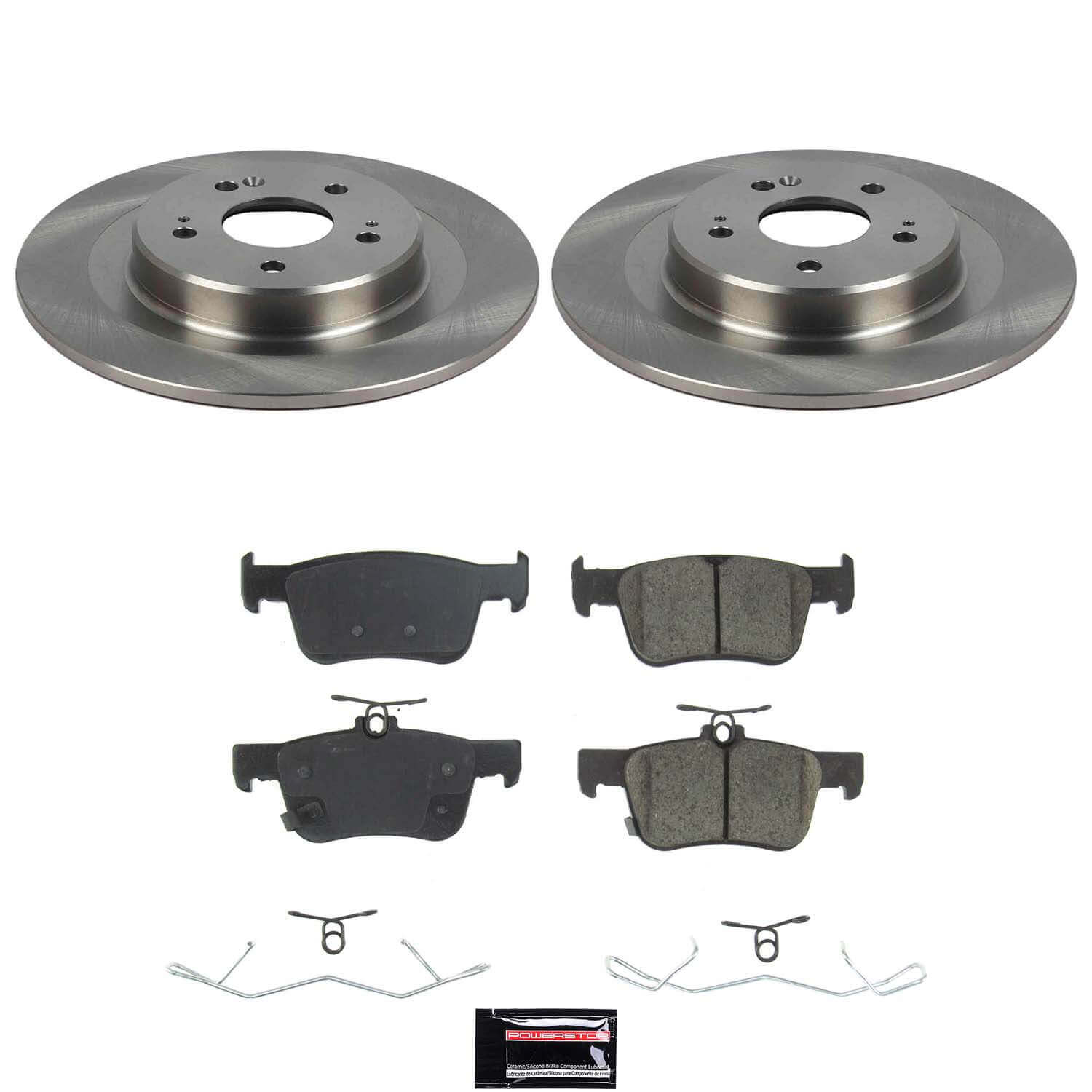Power Stop KOE8774 Z17 Evolution Pad And Autospecialty 1-Click OE Replacement Rotor Kit for 2021-2024 Acura TLX - product image