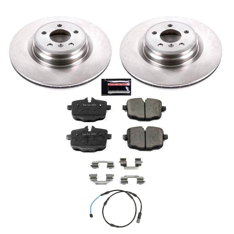 Power Stop KOE8775 Rear Autospecialty 1-Click OE Replacement Pad And Rotor Kit for 2015-2019 BMW Alpina B6 Xdrive Gran Coupe product image