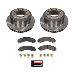 Power Stop KOE8776 - Rear Z17 Evolution Pad And Autospecialty 1-Click OE Replacement Rotor Kit vehicle fitment brake part