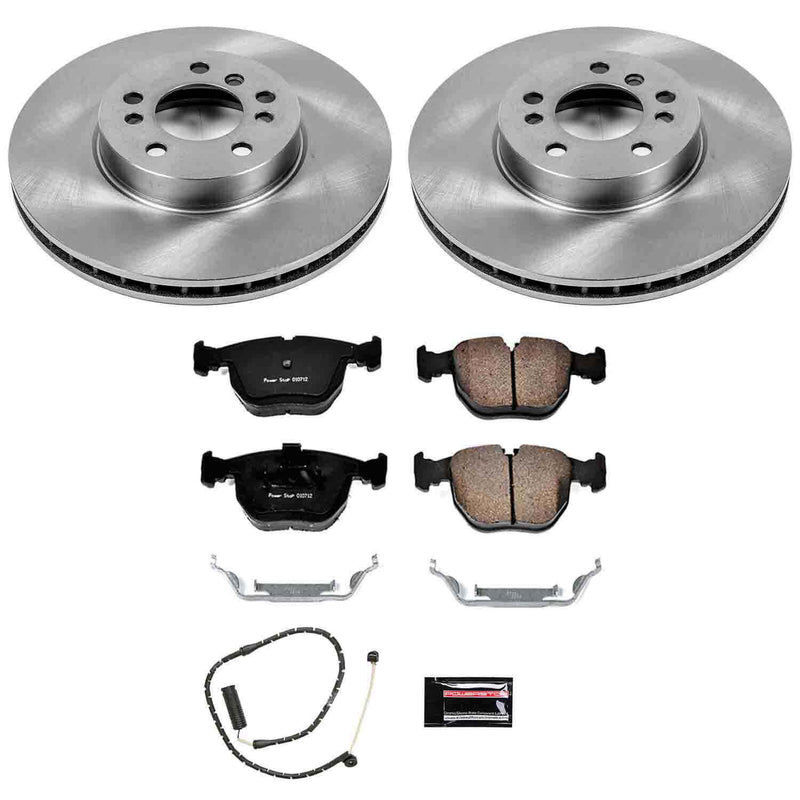 Power Stop KOE879 Autospecialty - 1-Click Daily Driver Brake Kits (Front) for 2000-2006 BMW X5 product image