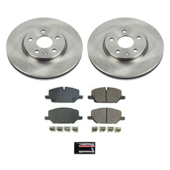 Power Stop KOE8829 Front Autospecialty 1-Click Daily Driver Pad And Rotor Kit for 2021-2024 Buick Envision product image