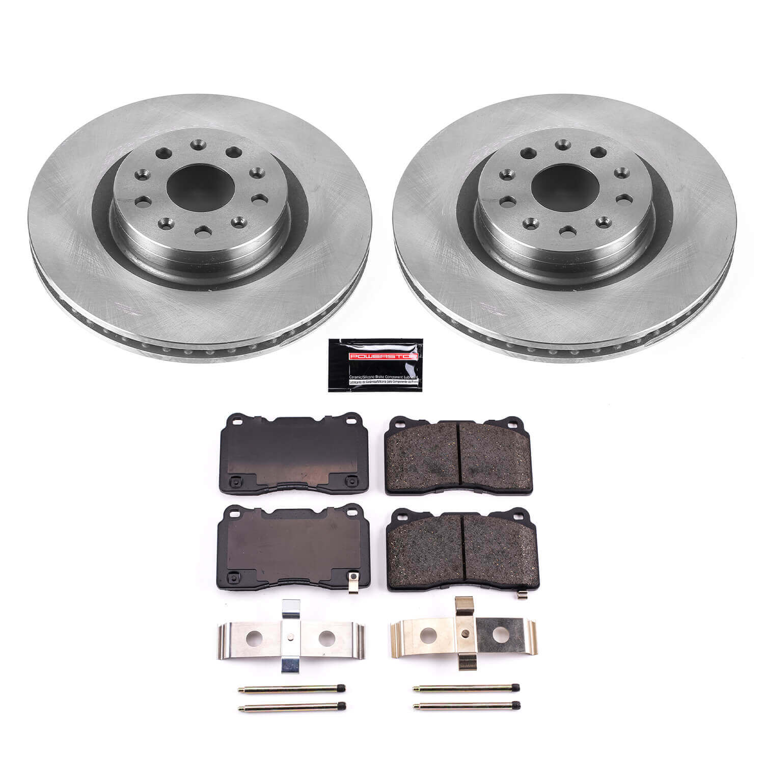 Power Stop KOE8836 Front Autospecialty 1-Click OE Replacement Pad And Rotor Kit for 2021-2024 Chevrolet Camaro LT1 product image