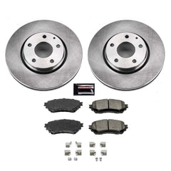 Power Stop KOE8840 Front Autospecialty 1-Click OE Replacement Pad And Rotor Kit for 2020-2021 Mazda 6 product image