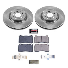 Power Stop KOE8845 Front Autospecialty 1-Click OE Replacement Pad And Rotor Kit for 2004-2007 Volvo S60 R product image