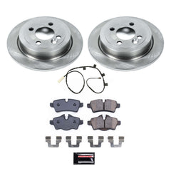 Power Stop KOE8871 Rear Autospecialty 1-Click OE Replacement Pad And Rotor Kit for 2013 MINI Cooper Coupe product image