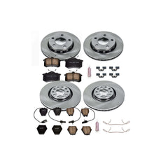 Power Stop KOE888 Autospecialty - 1-Click Daily Driver Brake Kits (Front And Rear) for 2000-2002 Audi S4 product image