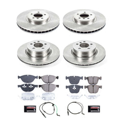 Power Stop KOE8884 Front And Rear Autospecialty 1-Click OE Replacement Pad And Rotor Kit for 2010 BMW X6 XDRIVE50I product image