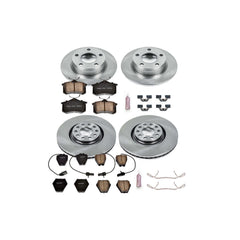 Power Stop KOE889 Autospecialty - 1-Click Daily Driver Brake Kits (Front And Rear) for 2001-2005 Audi Allroad Quattro product image
