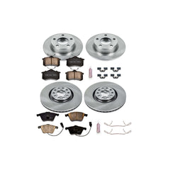 Power Stop KOE892 Autospecialty - 1-Click Daily Driver Brake Kits (Front And Rear) for 2001-2005 Audi Allroad Quattro product image