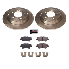 Power Stop KOE8923 Rear Autospecialty 1-Click OE Replacement Pad And Rotor Kit for 2020-2022 Kia Soul product image