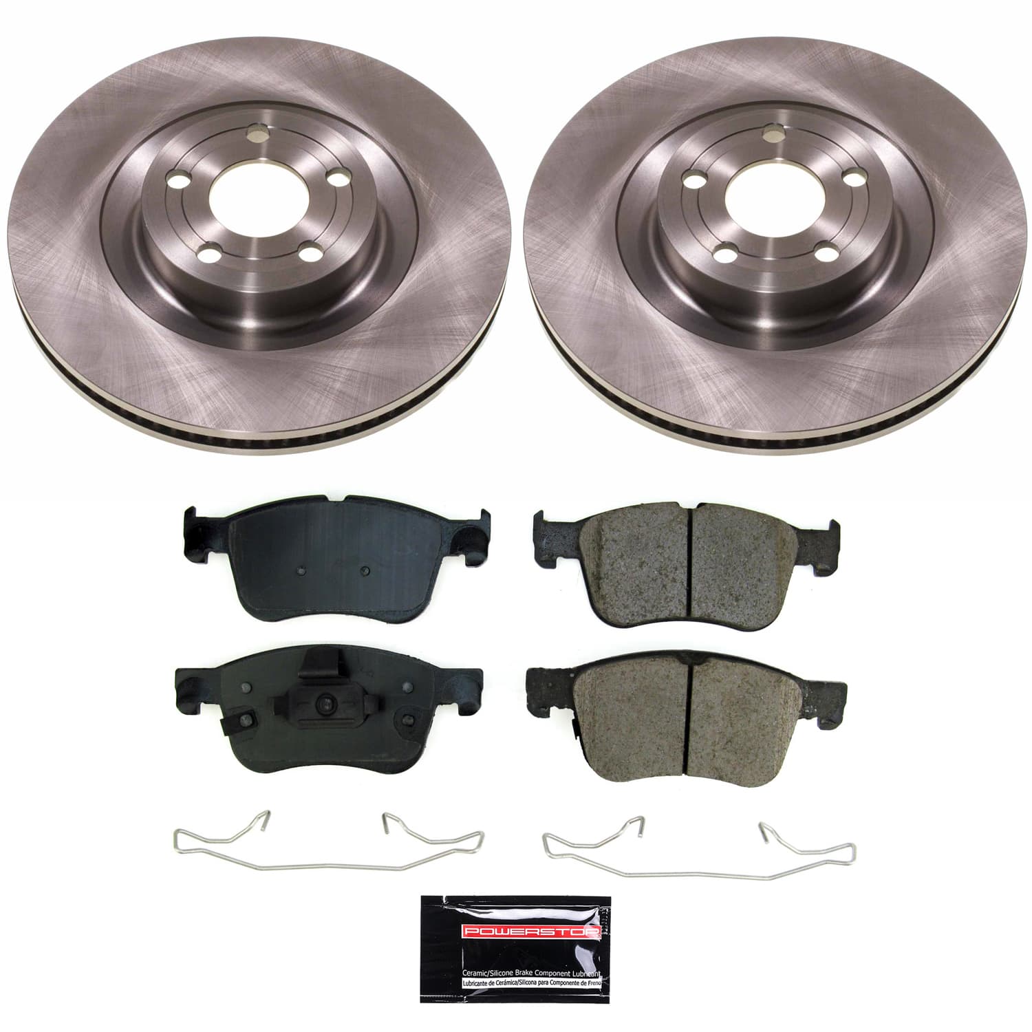 Power Stop KOE8926 - Front Z17 Evolution Pad And Autospecialty 1-Click OE Replacement Rotor Kit vehicle fitment brake part