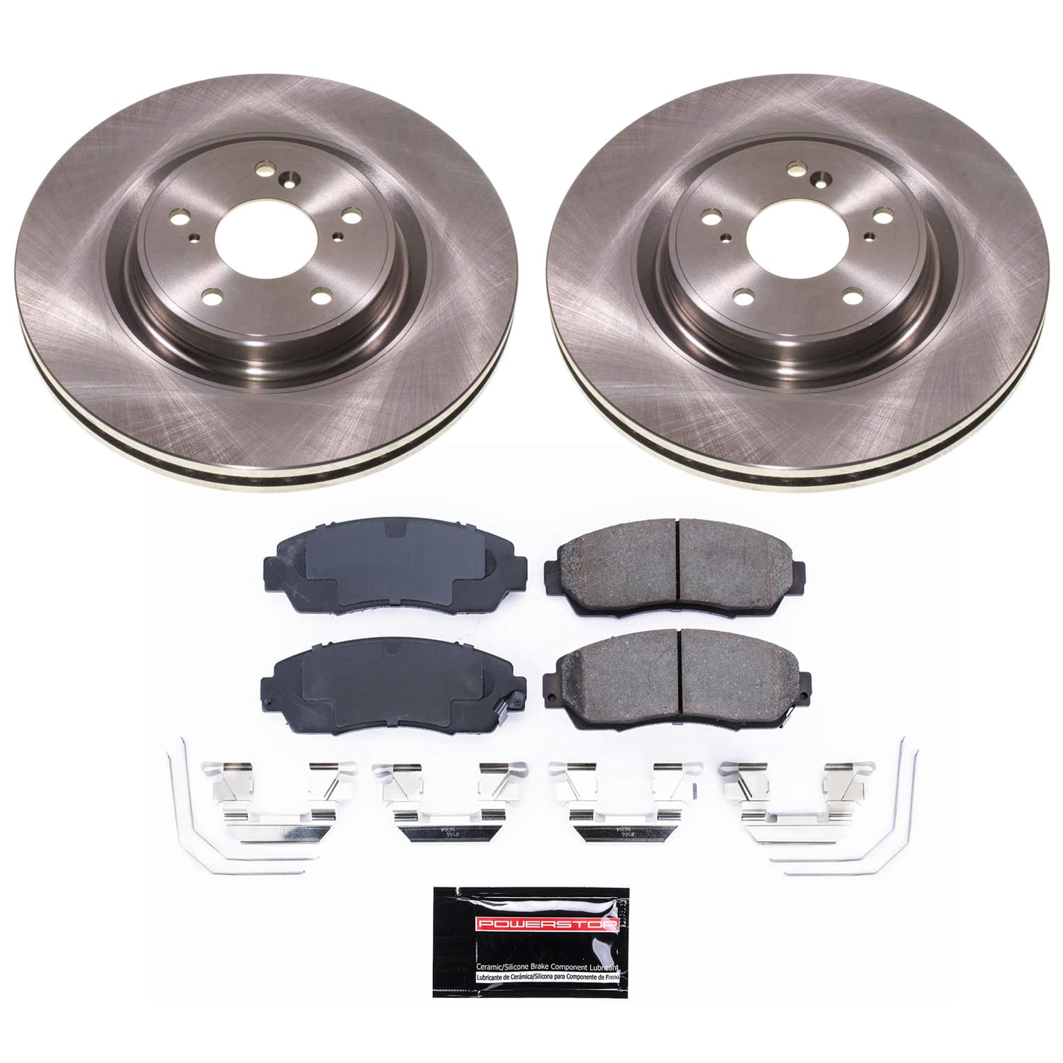 Power Stop KOE8928 - Front Z17 Evolution Pad And Autospecialty 1-Click OE Replacement Rotor Kit vehicle fitment brake part