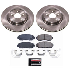 Power Stop KOE8928 - Front Z17 Evolution Pad And Autospecialty 1-Click OE Replacement Rotor Kit vehicle fitment brake part