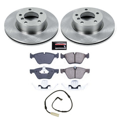 Power Stop KOE8949 Front Autospecialty 1-Click OE Replacement Pad And Rotor Kit for 2008-2010 BMW 128I product image